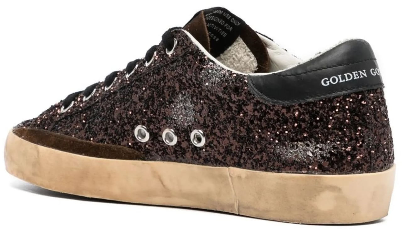 Golden Goose Sneakers Coffee Brownchocolateblack Bruin