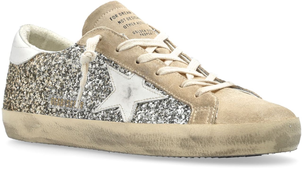Golden Goose Sneakers Brownbeigemilk Bruin