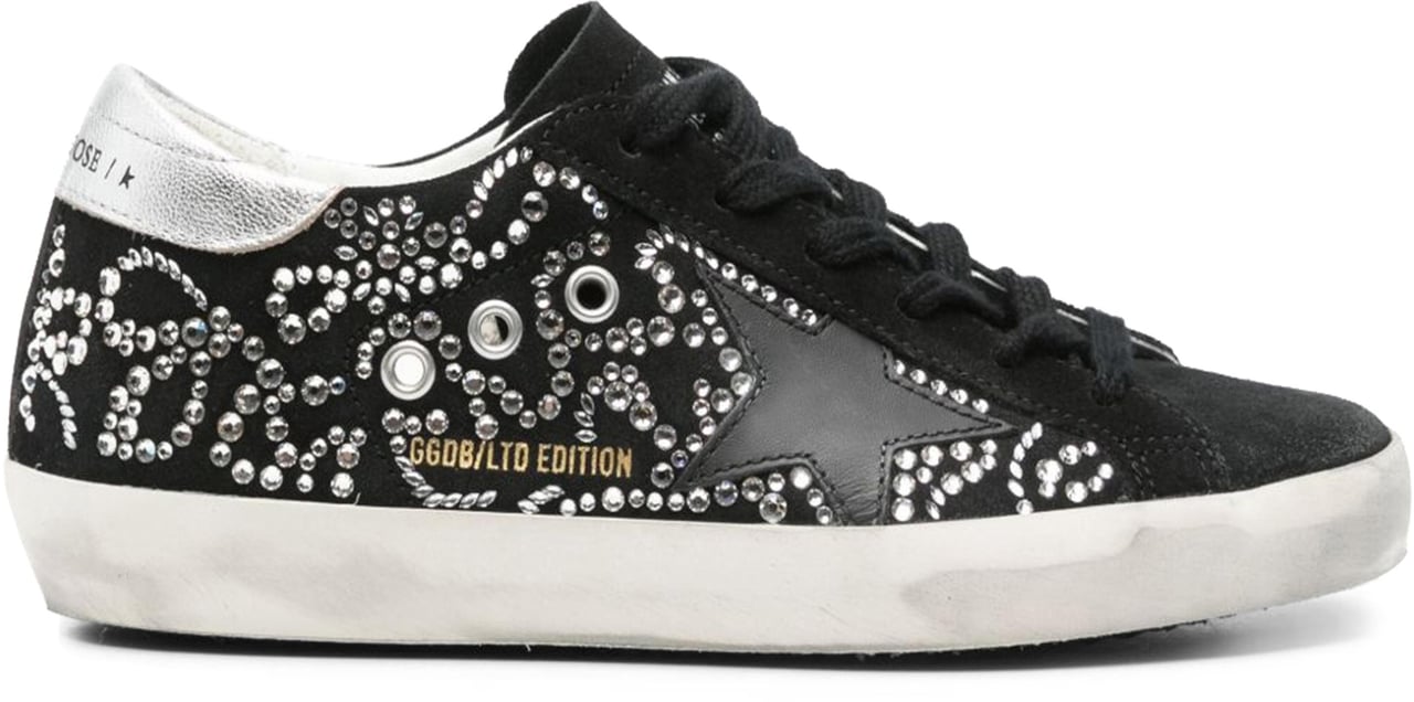Golden Goose Super Star Suede Upper Zwart