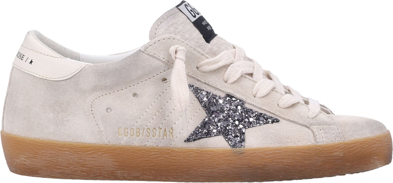 Golden Goose Super Star Pearl/Antracite Wit