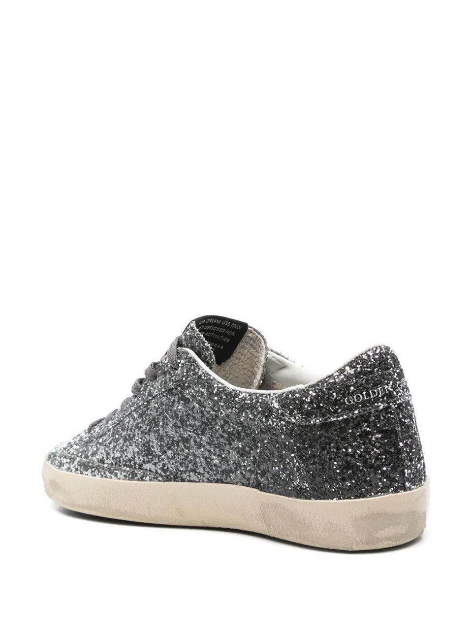 Golden Goose Sneakers Silverblack Zilver