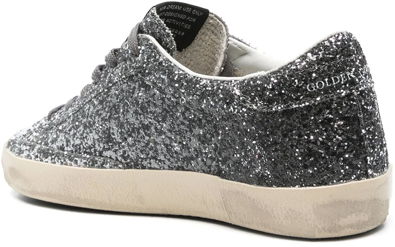 Golden Goose Sneakers Silver / Black Zilver