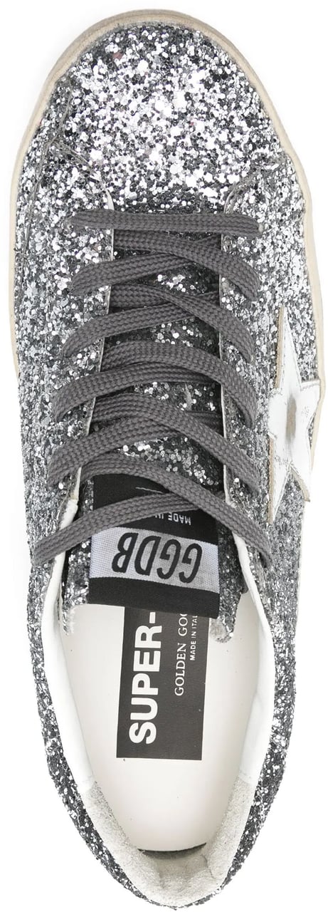 Golden Goose Sneakers Silver / Black Zilver