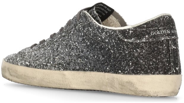 Golden Goose Sneakers Silver Zilver