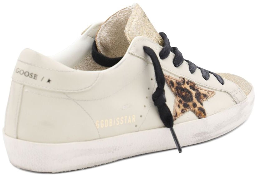 Golden Goose Sneakers Lightbeigedark Rted Beige