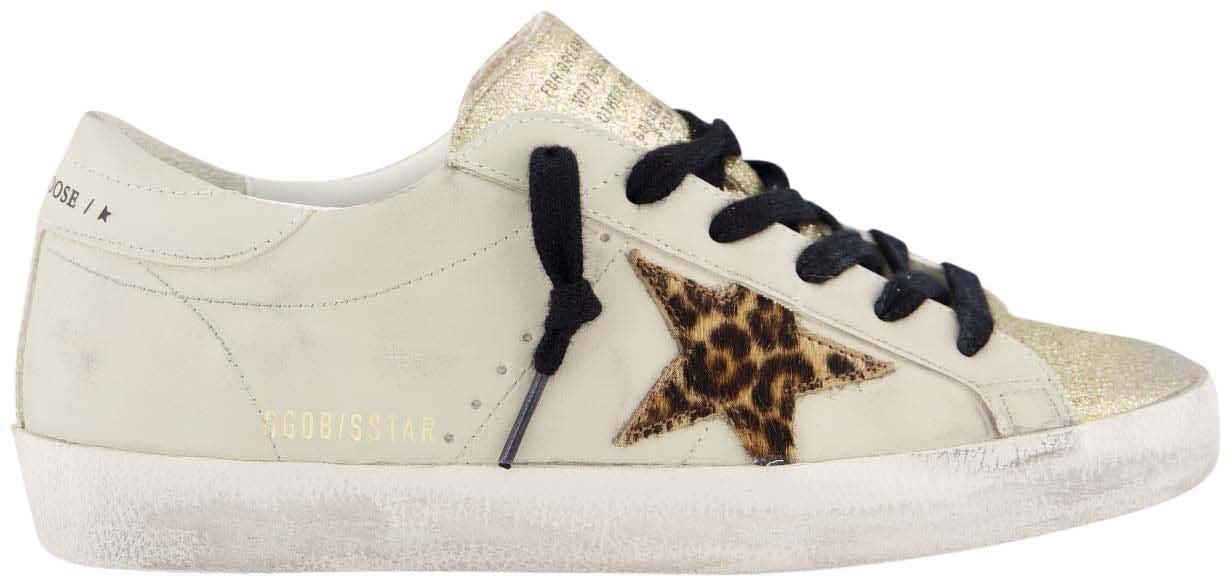 Golden Goose Dames Super-Star Sneaker Beige Beige