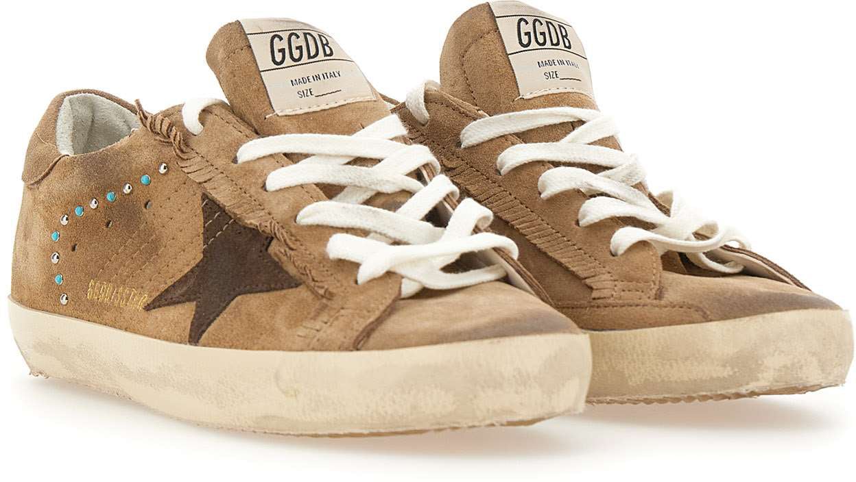 Golden Goose Sneakers Brown Bruin