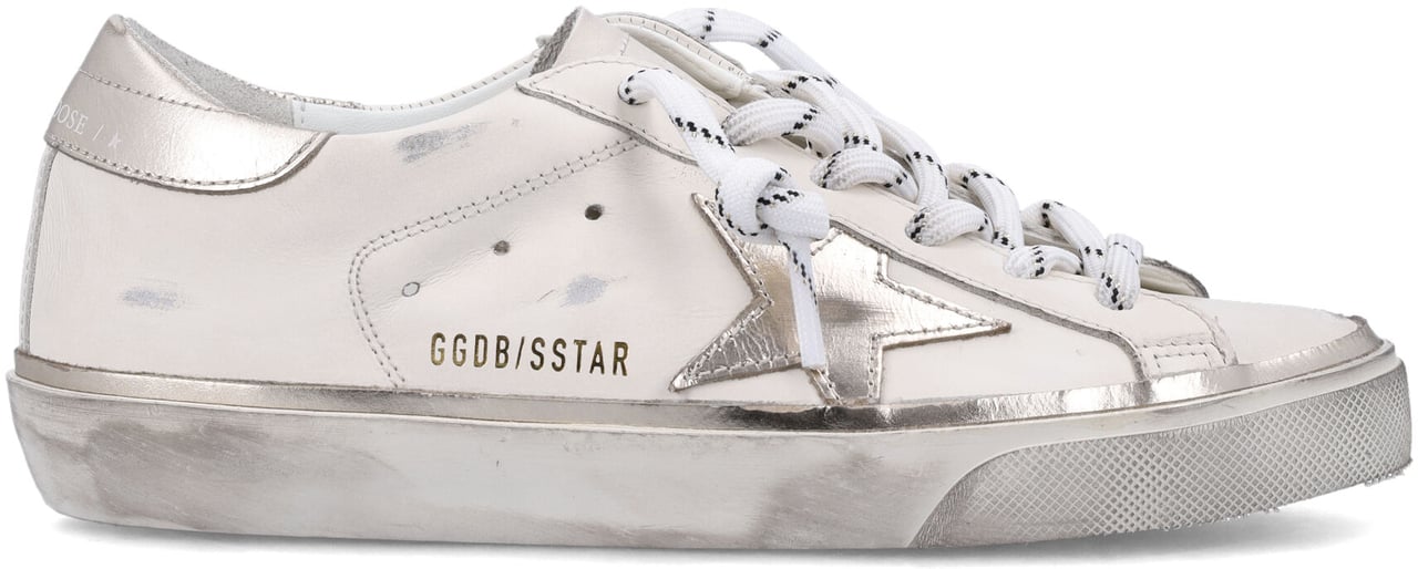 Golden Goose Superstar Optic White Platinum Wit