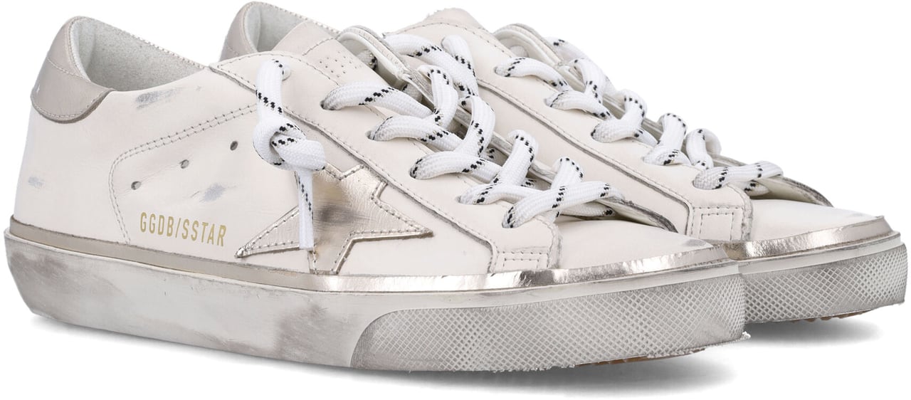 Golden Goose Superstar Optic White Platinum Wit