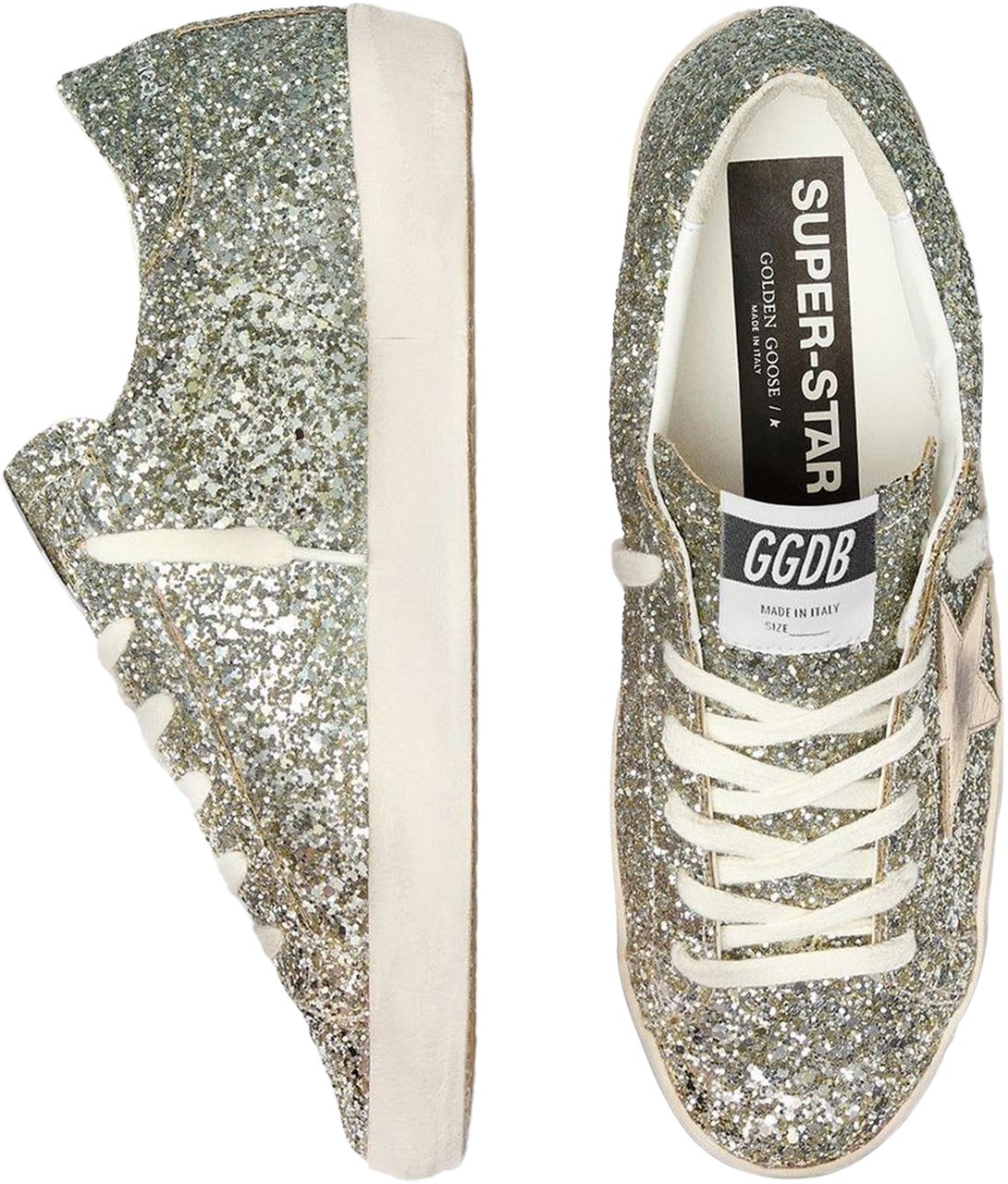 Golden Goose Dames Super Star Metallic