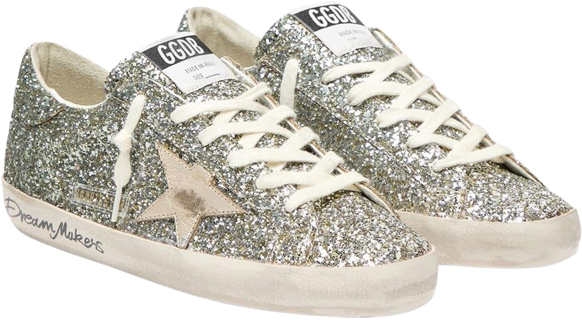 Golden Goose Dames Super Star Metallic