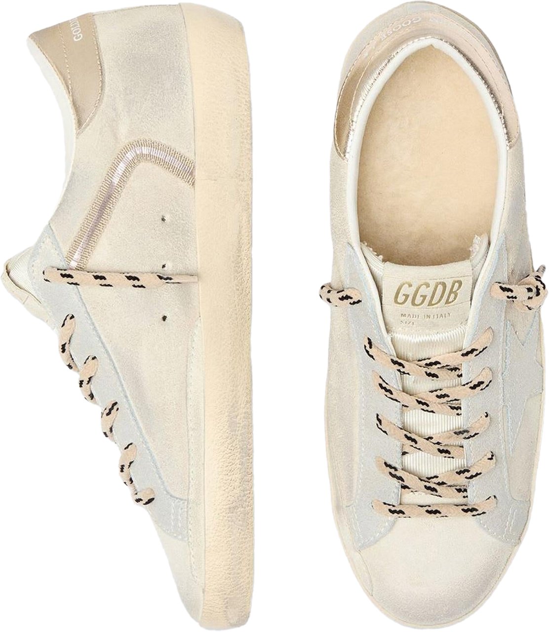 Golden Goose Dames Super Star Beige