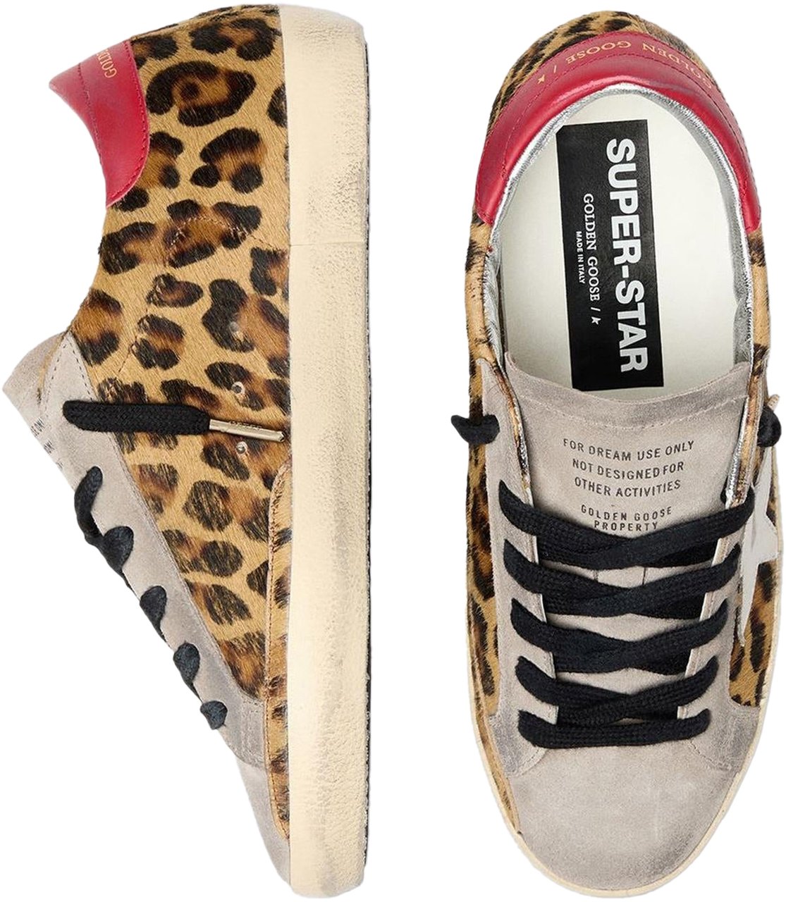 Golden Goose Dames Super-Star Beige