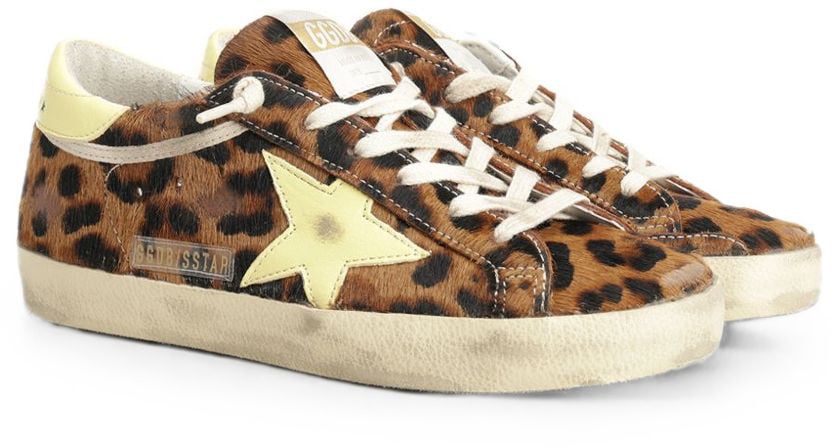 Golden Goose Sneakers Leopard Print Dierenprint