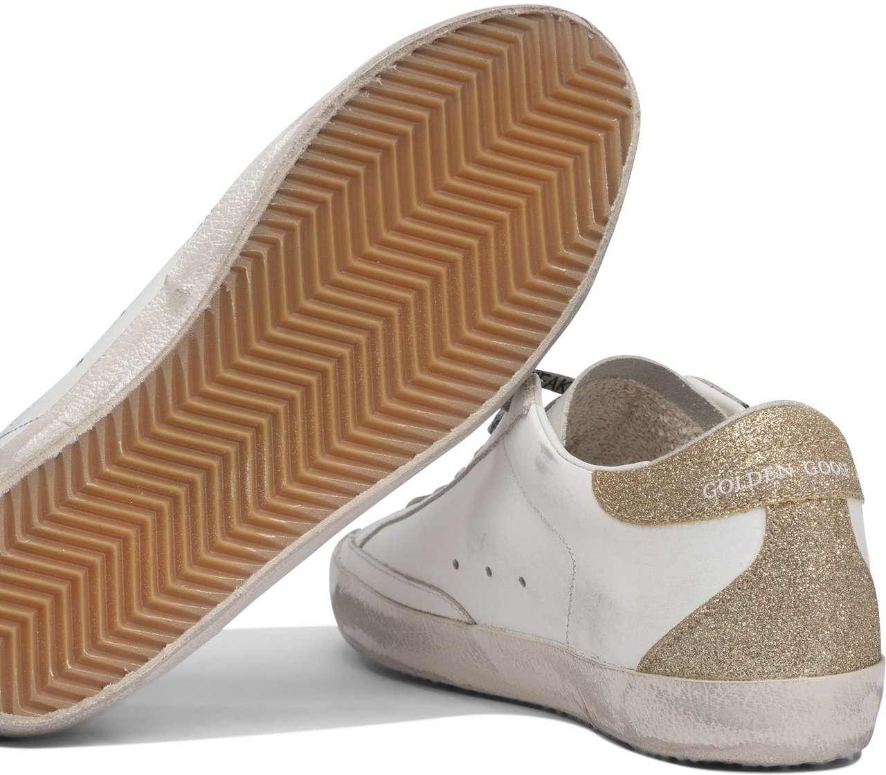 Golden Goose "Super-Star" sneakers Wit