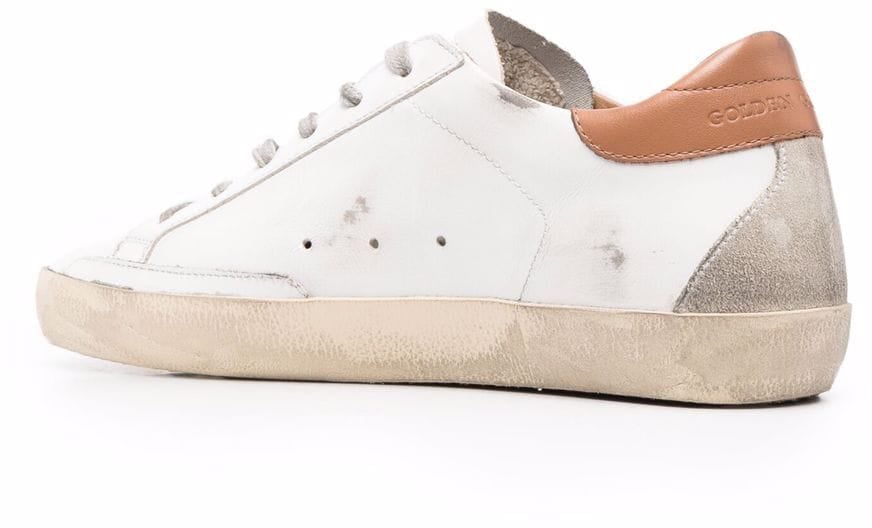 Golden Goose Sneakers Whiteicelight Brown Bruin