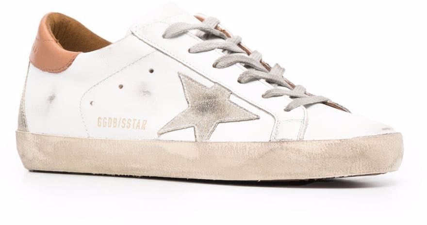 Golden Goose Sneakers Whiteicelight Brown Bruin