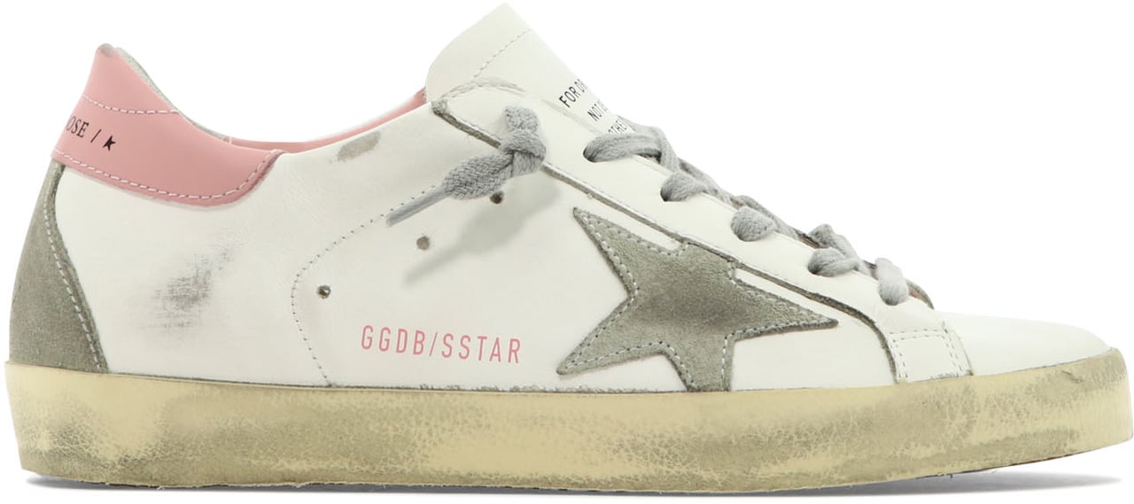 Golden Goose "Super-Star" sneakers Wit