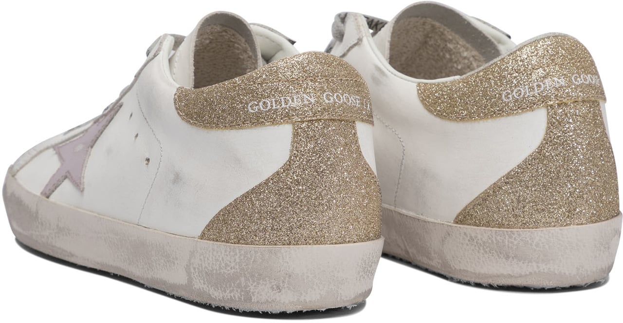 Golden Goose "Super-Star" sneakers Wit