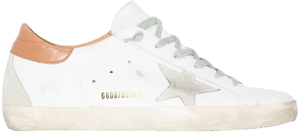 Golden Goose Sneakers Leather Brown Bruin
