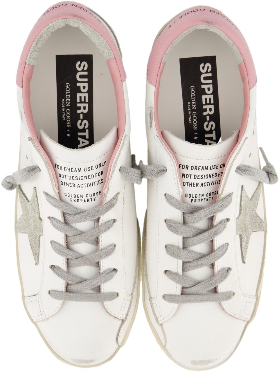 Golden Goose Dames Super-Star Sneaker Wit/Roze Wit