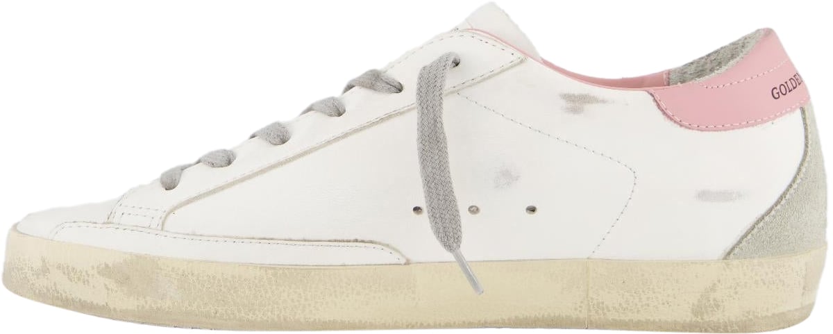 Golden Goose Dames Super-Star Sneaker Wit/Roze Wit