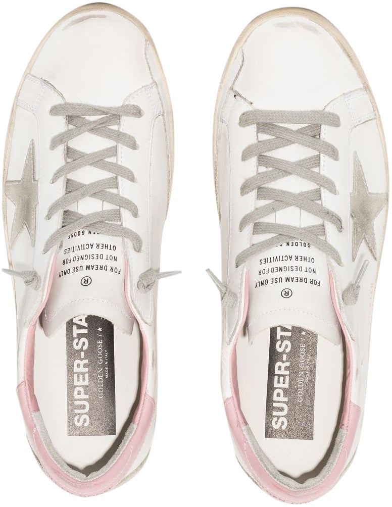 Golden Goose Sneakers Whiteicelight Pink Roze