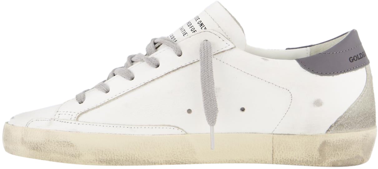 Golden Goose Dames Super-Star Sneaker Wit/Grijs Wit
