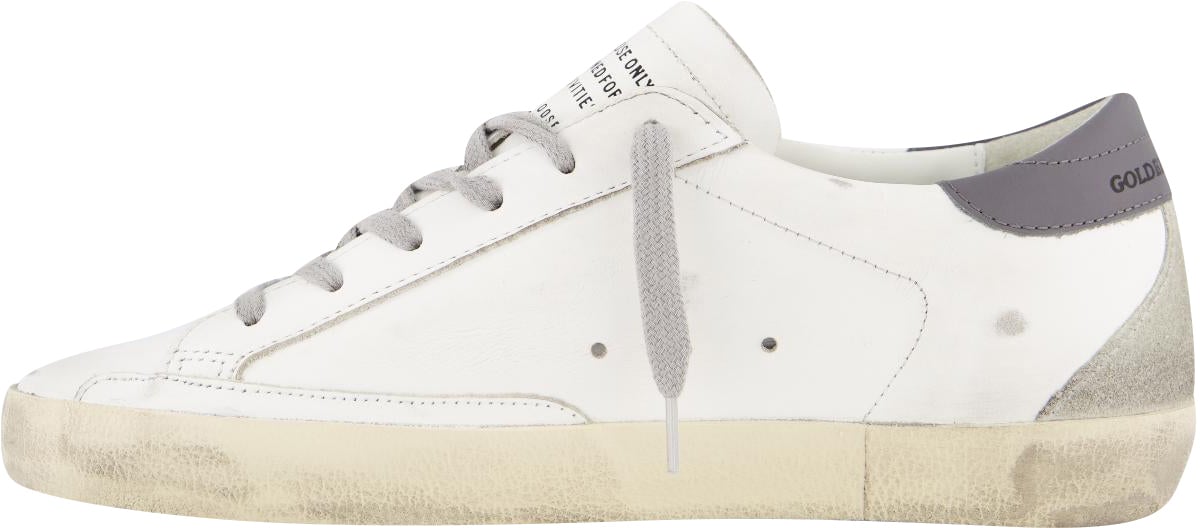 Golden Goose Dames Super-Star Sneaker Wit/Grijs Wit