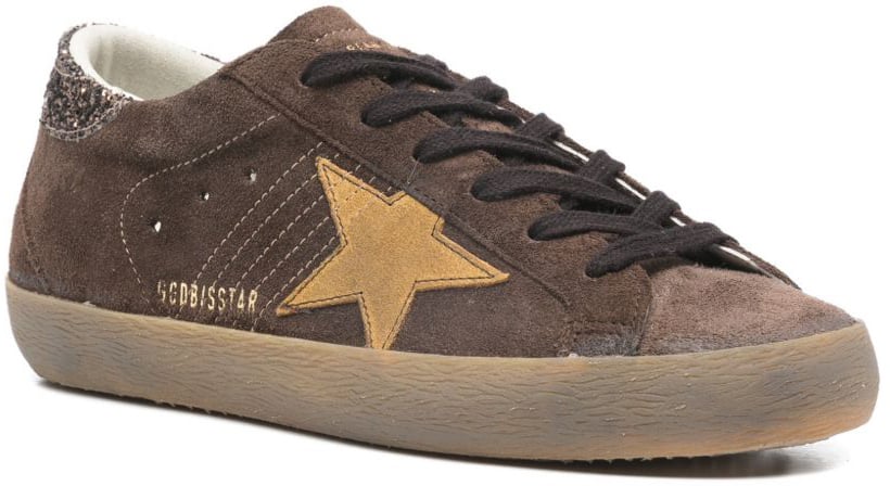 Golden Goose Sneakers Brown Ocra Bruin