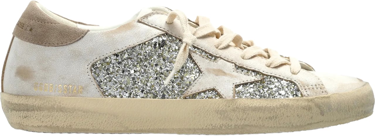 Golden Goose Sneakers White/Platinium/Beige Wit