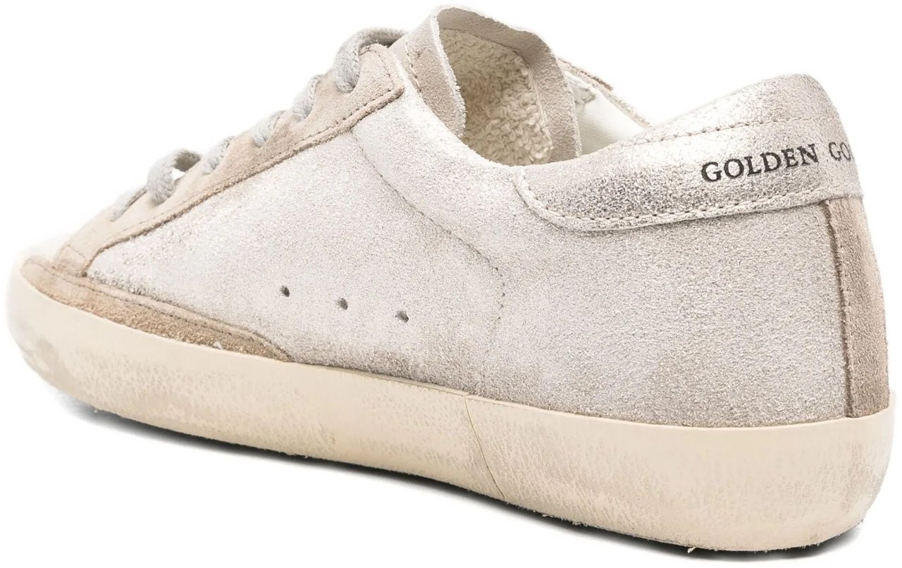 Golden Goose Sneakers Platinium / Beige Wit