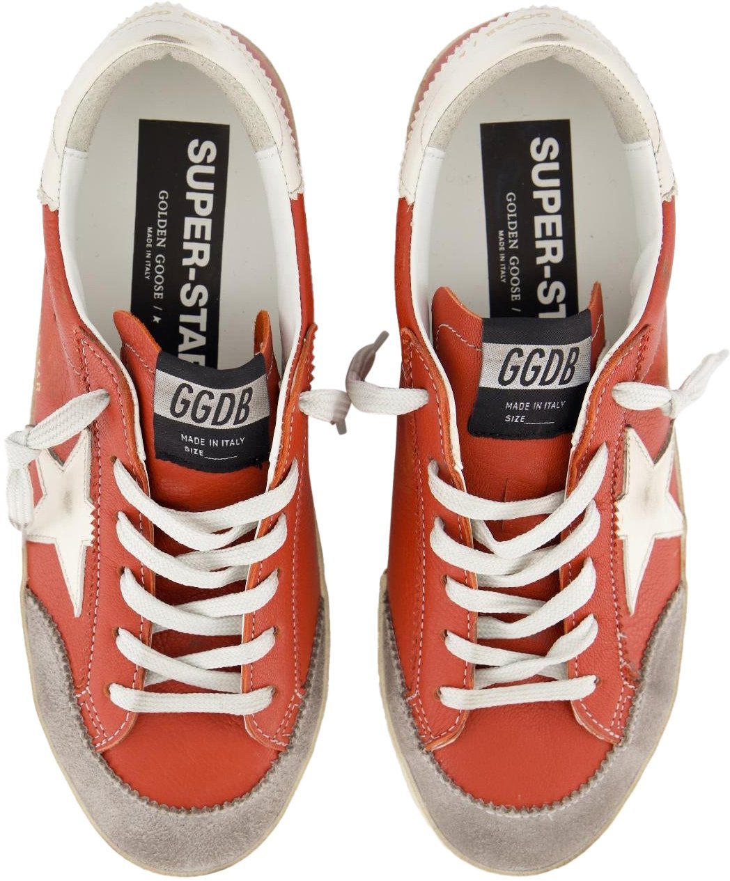 Golden Goose Dames Super-Star Rood