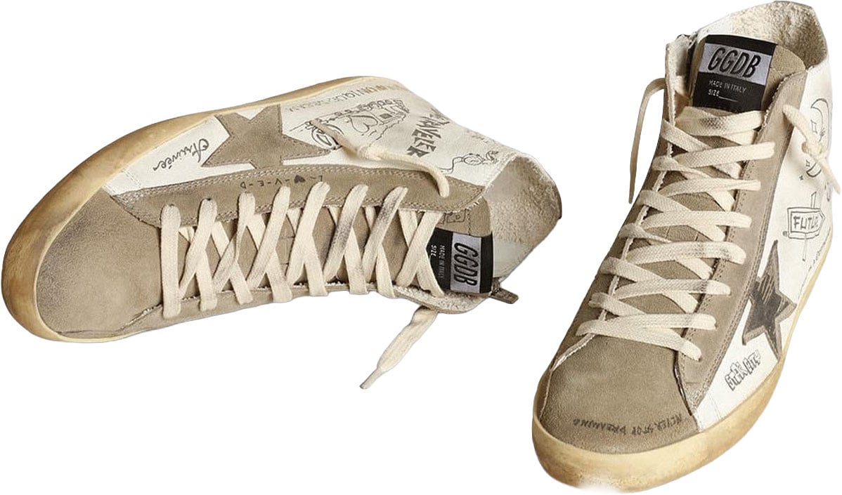 Golden Goose Dames Francy sneakers Wit