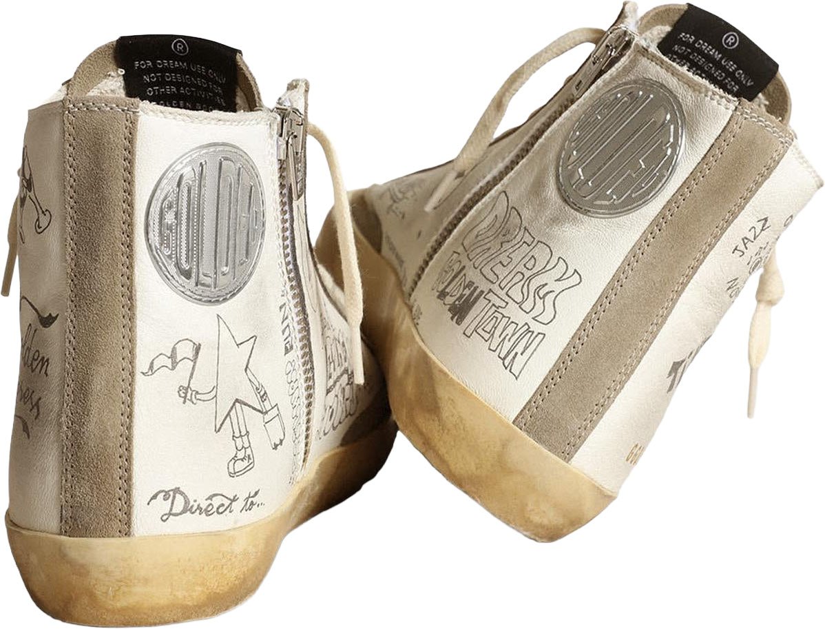 Golden Goose Dames Francy sneakers Wit