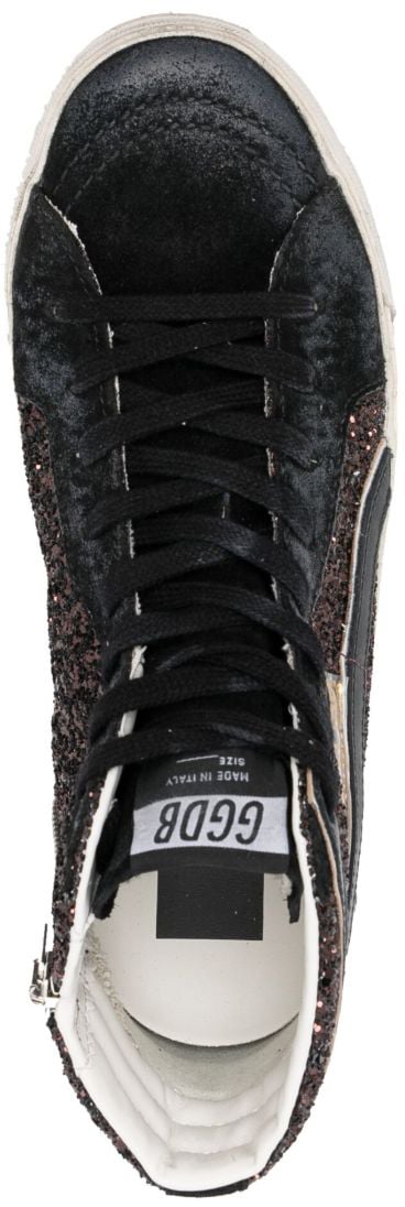 Golden Goose Sneakers Coffee Brown / Black / Silver Bruin