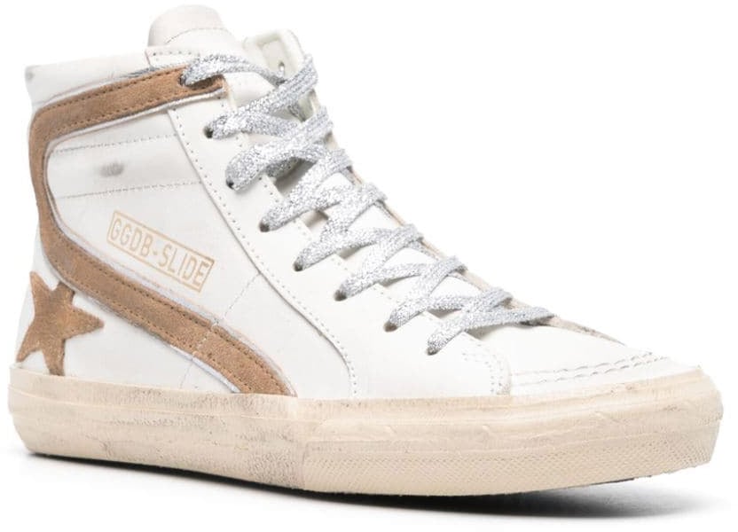 Golden Goose Sneakers Whitetabacco Bruin
