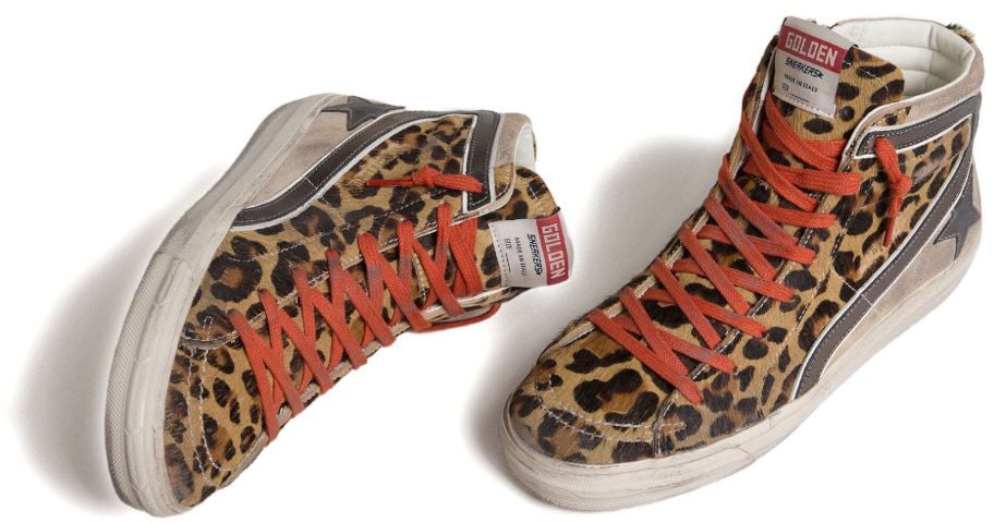 Golden Goose Sneakers Brown Bruin