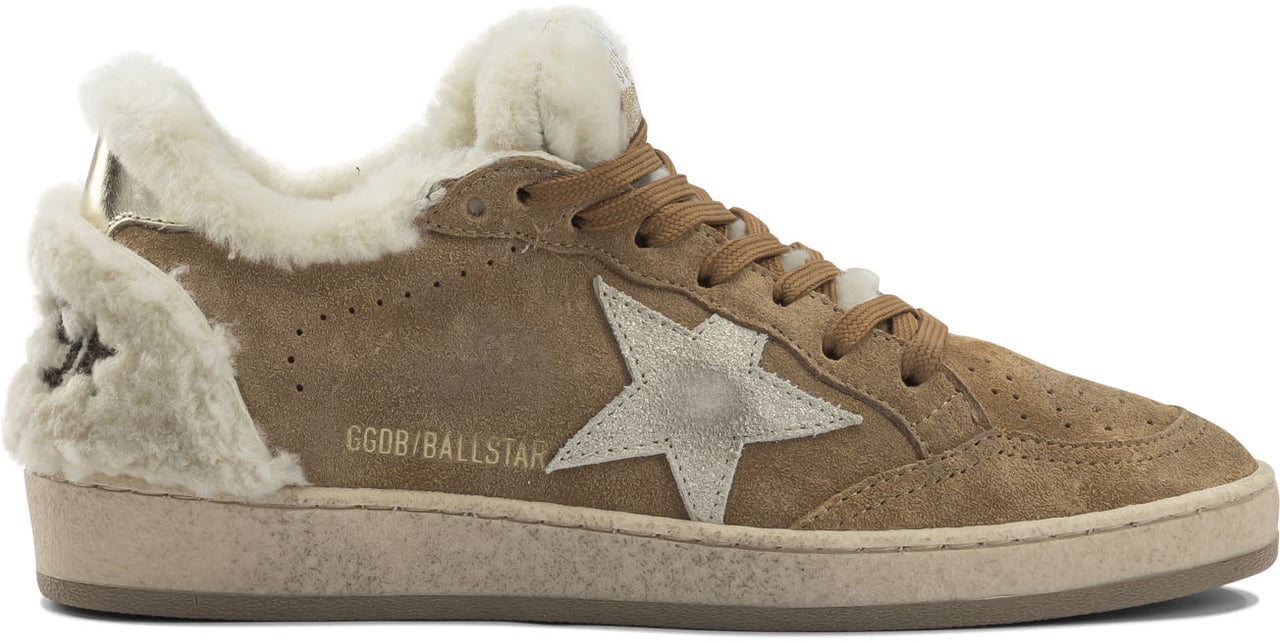Golden Goose "Ball Star" Sneakers Beige