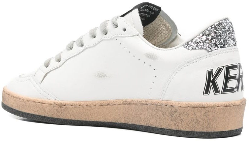 Golden Goose Sneakers White Silver Zilver