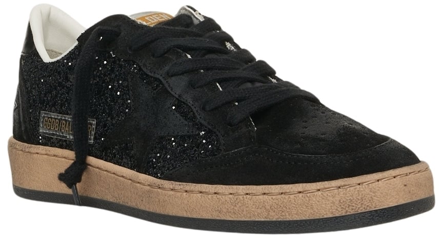 Golden Goose Sneakers 'Ball Star' Zwart