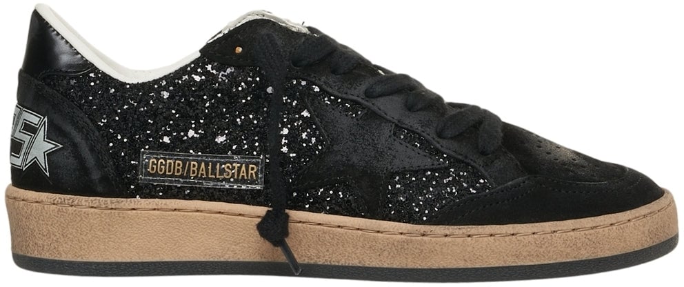 Golden Goose Sneakers 'Ball Star' Zwart