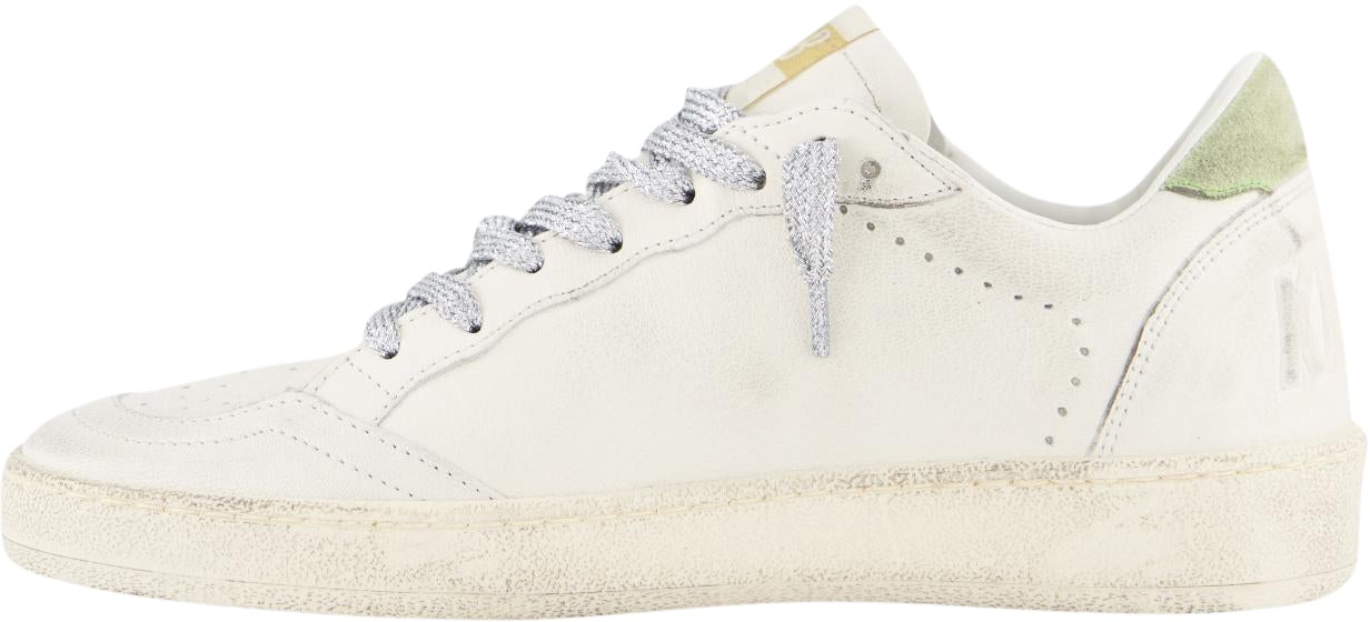 Golden Goose Dames Ballstar Sneaker Wit/Roze Wit