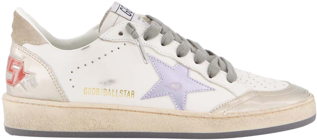 Golden Goose Dames Ball Star Sneakers Wit Wit
