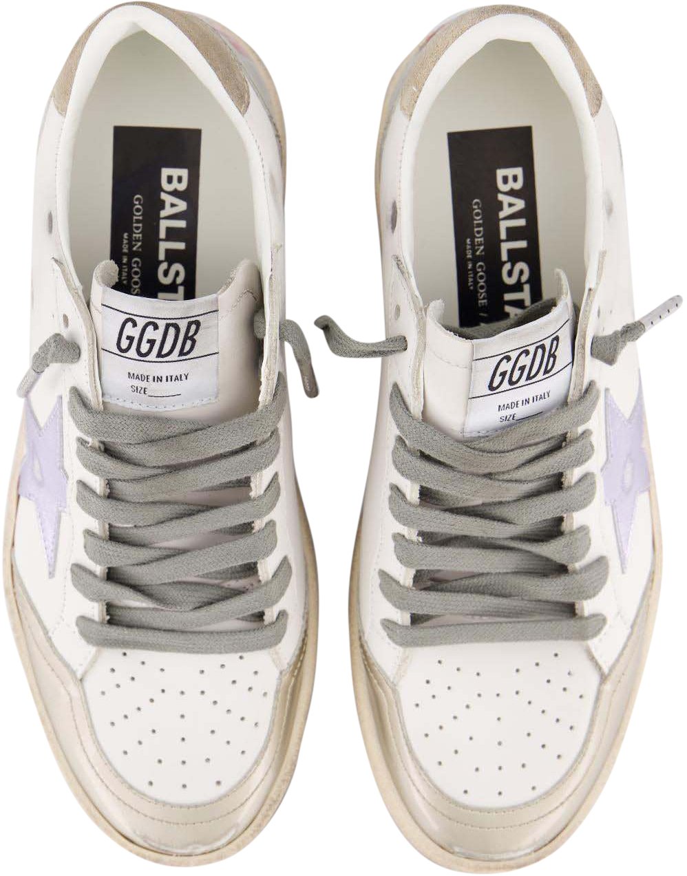 Golden Goose Dames Ball Star Sneakers Wit Wit