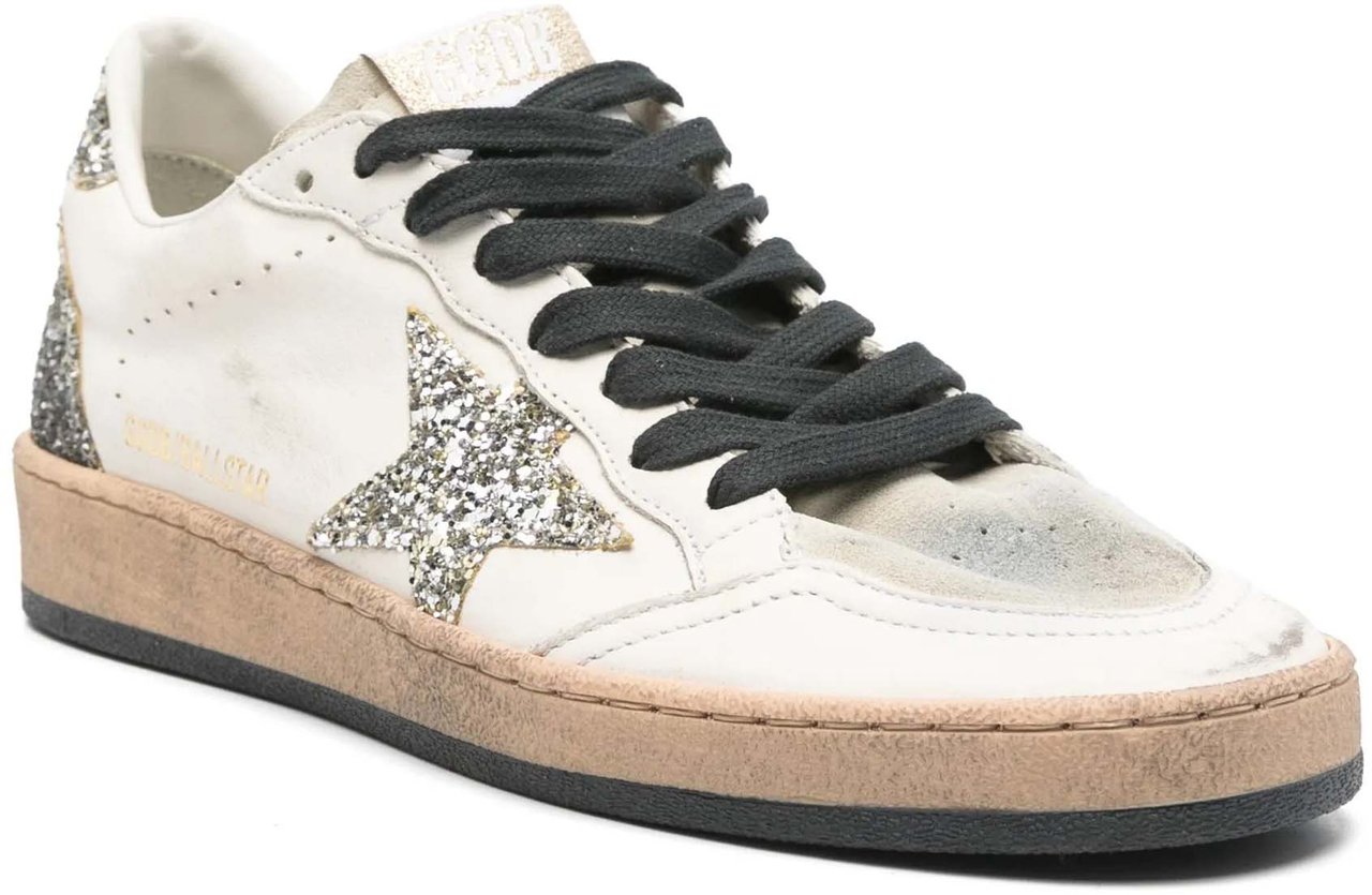 Golden Goose Sneakers White Seedpearl Platinium Wit