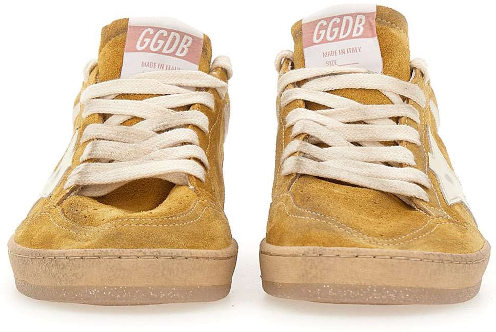 Golden Goose Sneakers Yellow Geel