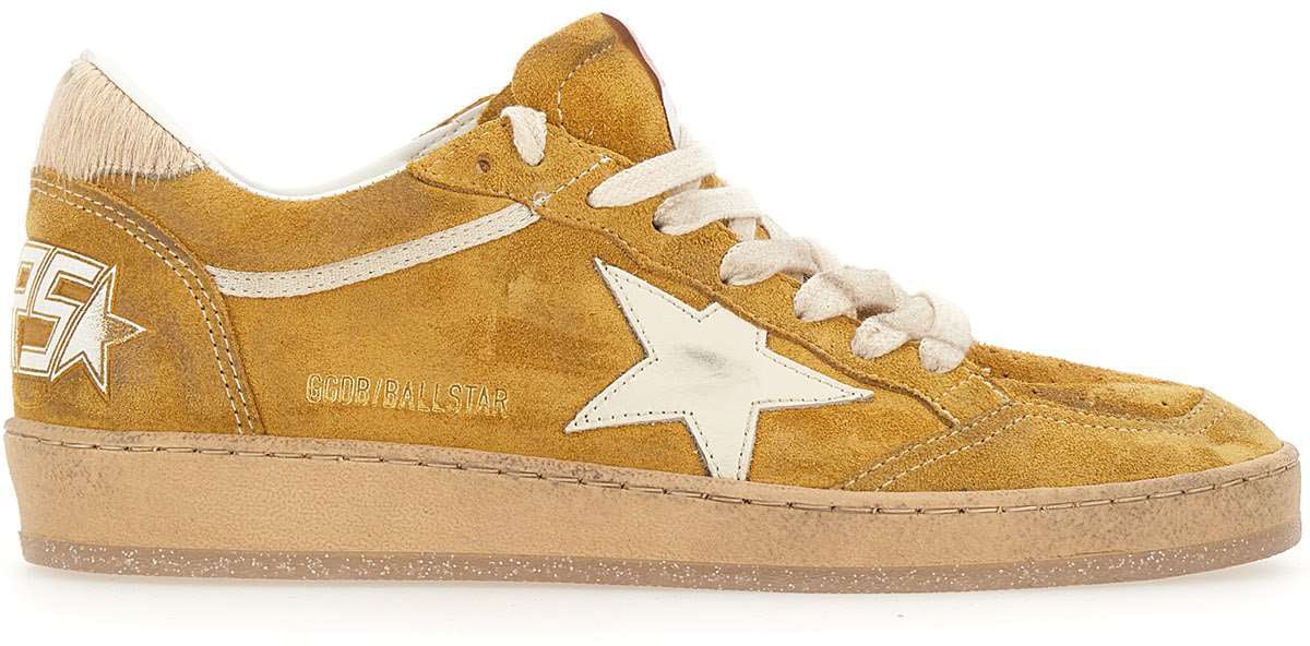 Golden Goose Sneakers Yellow Geel