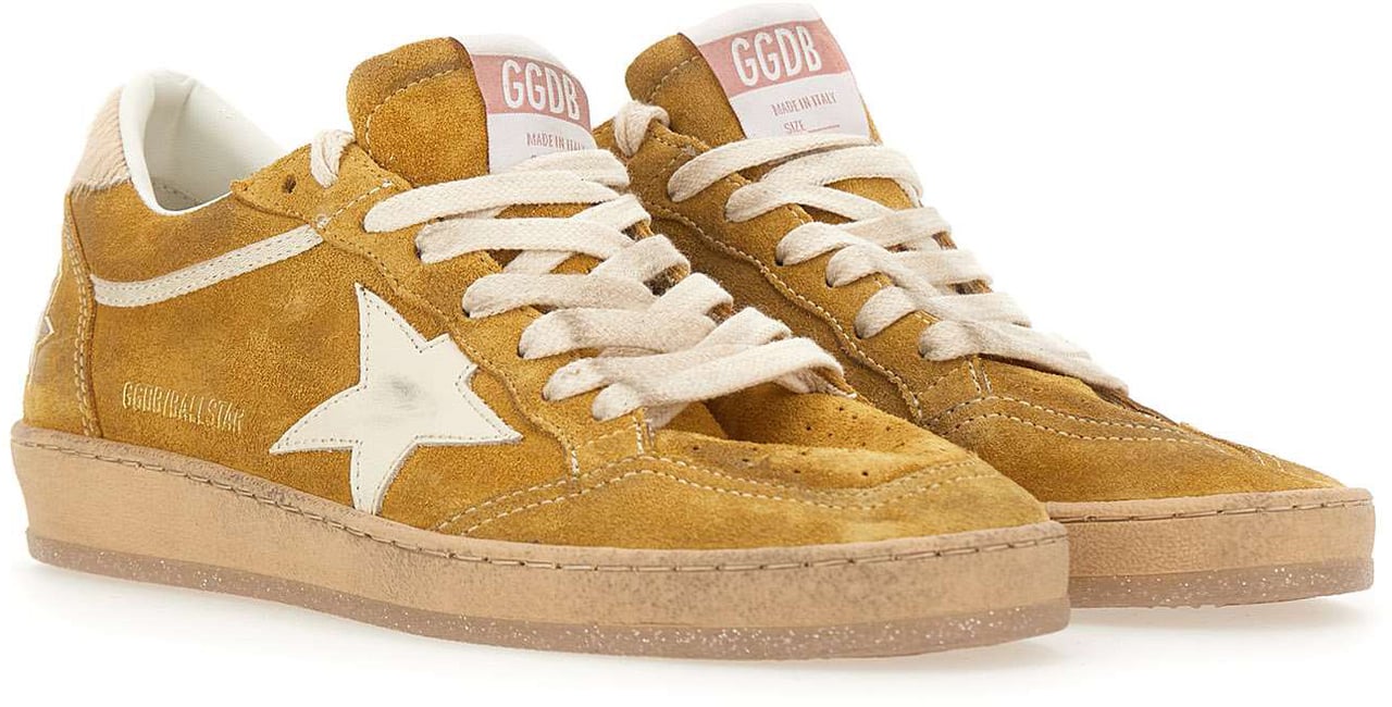 Golden Goose Sneakers Yellow Geel