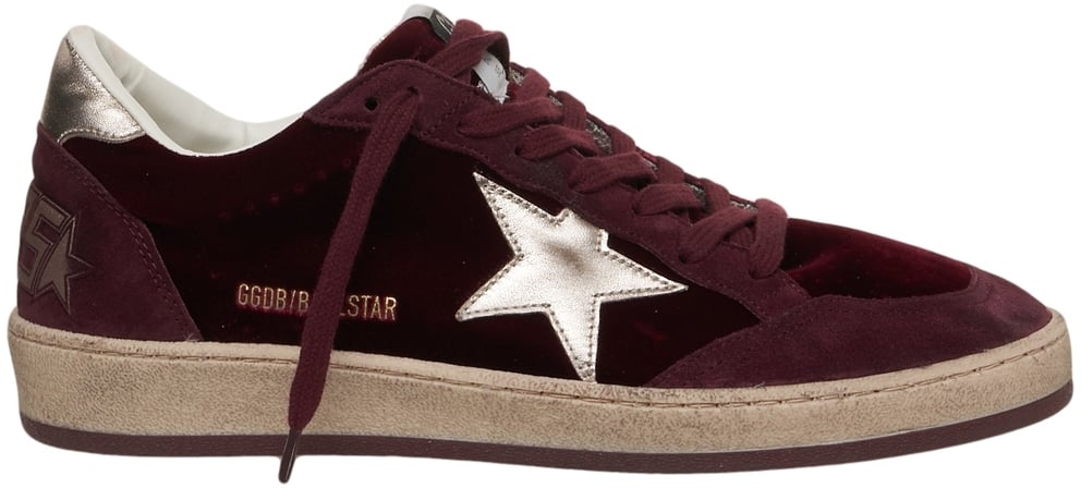 Golden Goose Sneakers 'Ball Star' Rood